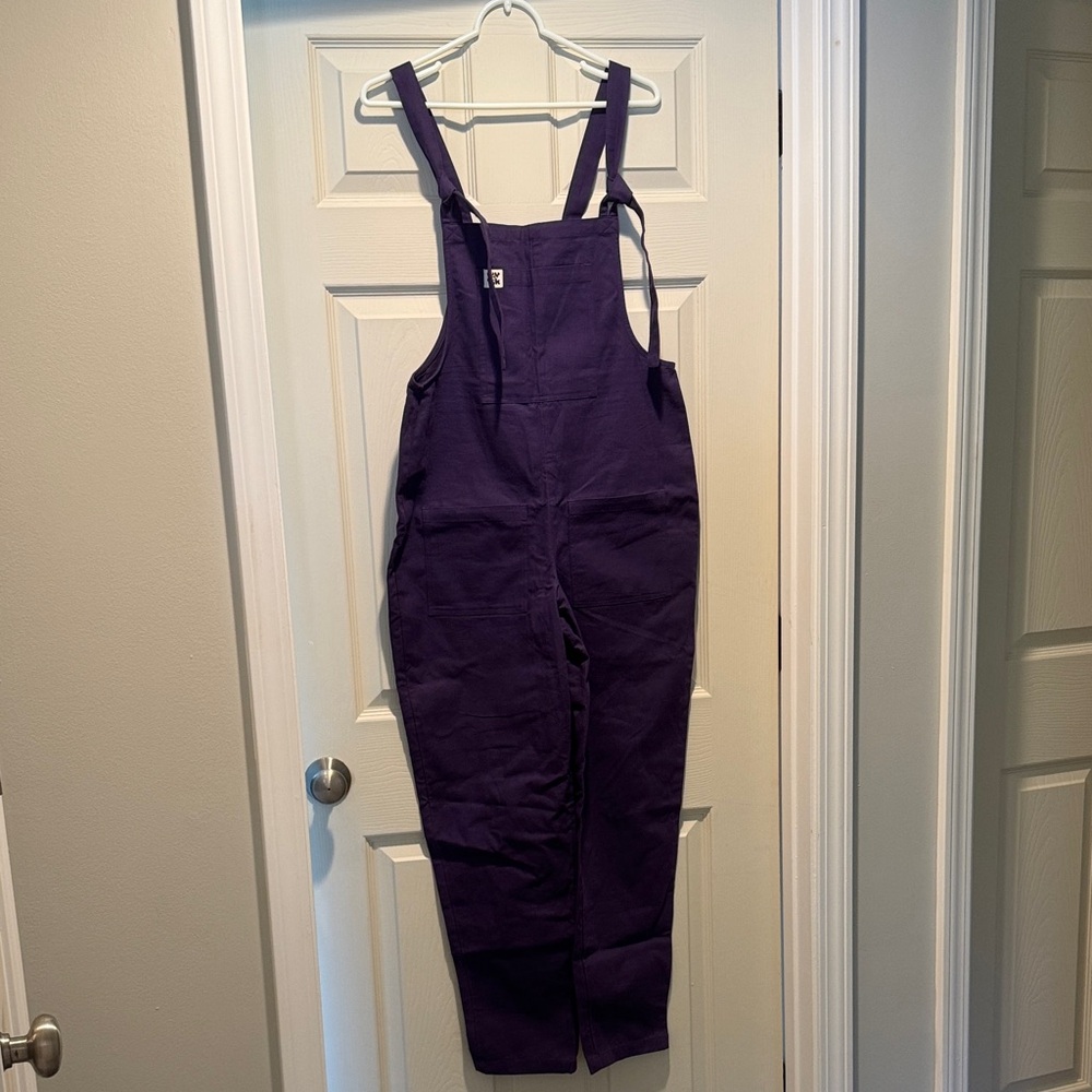 Lucy & Yak UK 8R / US 4R Berry Purple Dungaree Overalls
